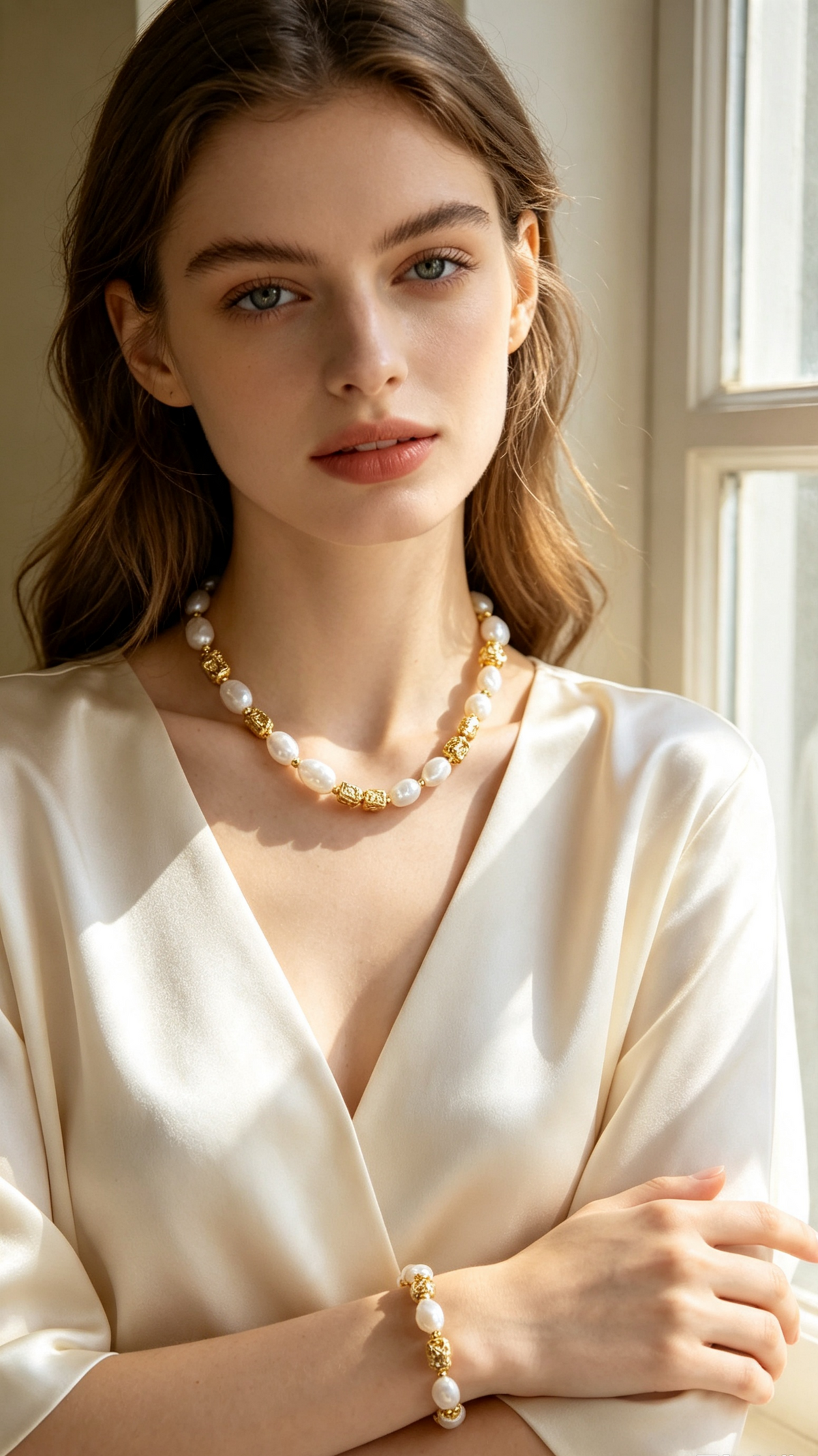 Irregular Pearl Jewelry Set – Baroque Beauty, Modern Elegance
