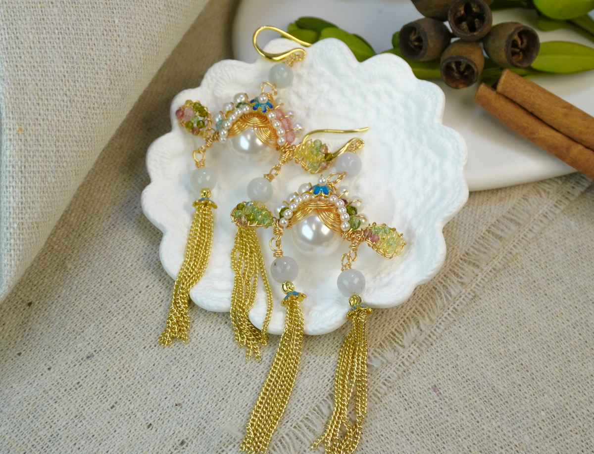 Antique Chinese Opera Pendant – Handcrafted